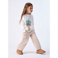 liu jo pantalones pantalones en terciopelo para nina