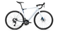 orbea gain m40 bicicleta electrica carretera shimano cues 10s 350 wh 700 mm halo plata azul carbono ver 2025