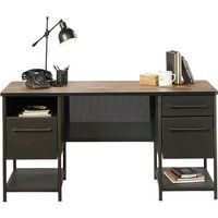 boulevard cafe desk - metal  wood