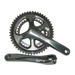 Shimano Juego De Bielas Y Platos Tiagra Fc-4700 175 Mm 34x50 Negro (con Eje Pedalier Fijo)