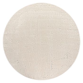 Alfombras de interior y exterior Cotara crema 160 cm redondo