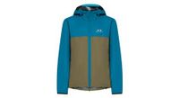 chaqueta de manga larga oakley elements 2 0 verde azul