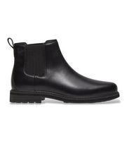 timberland para hombre tb0a42pgw021 botines de piel chelsea stormbucks negro 475 plano ninguno casual