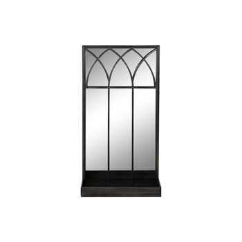Espejo Metal Espejo 40x12x80 Negro