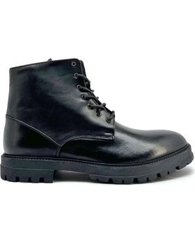 de DUCA DI MORRONE BOTINES DUCA DI MORRONE CIRO DE CUERO NEGRO BLACK