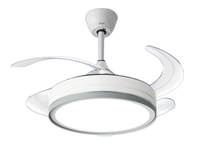 ventilador techo 33w aspas retract