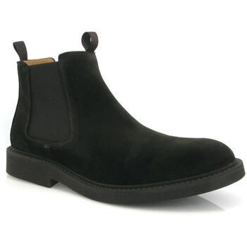 Atlanta Mocassin Botines Botas Chelsea en piel de ante para hombre