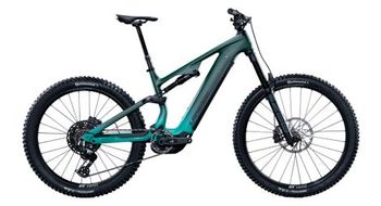 Bicicleta electrica de montana con suspension total lapierre overvolt am cf 6 8 12v 800wh bosch 85 nm mx  29 27 5    verde 2026