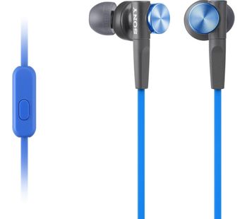 SONY MDR-XB50APL Headphones - Blue, Blue