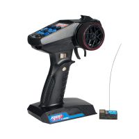 flyueace t-6819a 24ghz 4ch transmisor con receptor rx-g4 para control de luz para modelos de coches barcos y tanques r