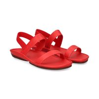 camper sandalias planas mujer - rojo talla 36