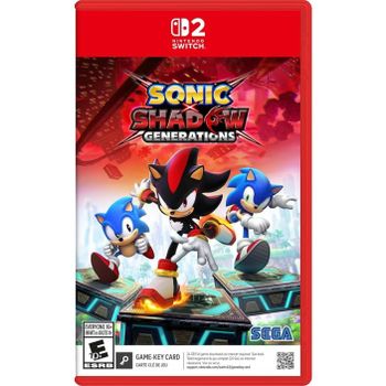 Juego Sonic x Shadow Generations para Nintendo Switch 2 PAL EU - Nuevo Original Precintado