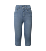 pepe jeans para mujer pl801185nd0 bermuda contour azul 28 casual algodon denim