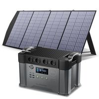 estacion de energia portatil allpowers 2000w - 1500wh  panel solar 200w