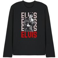 elvis presley camiseta manga larga 1968 para mujer