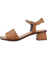 de plumers sandalias mujer modelo 3820p color marron cuero