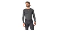 maillot castelli medio de manga larga para hombre gris