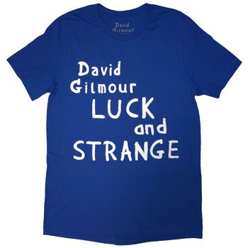 David Gilmour Camiseta manga larga Luck Strange para mujer