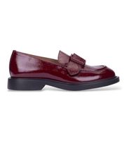 wonders para mujer a-5303 mocasines de piel lack granate 37 plano ninguno clasico charol
