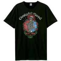amplified clothing camiseta floral stealie para mujer