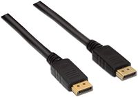 aisens a124-0130 - cable 4k 3 m 60hz dpm-dpm para pantalla o tv color negro