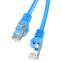 lanberg cable de red rj45 cat6 ftp 50cm azul