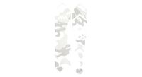 kit protecciones all mountain style basic camo blanco