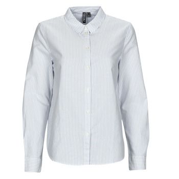Pieces Camisa PCIRENA LS OXFORD SHIRT para mujer