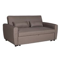sofa cama de 2 plazas color topo matt