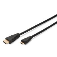 digitus cable de alta velocidad hdmi tipo c-tipo a mm 3m