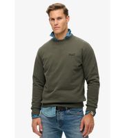 superdry para hombre m2013751a sudadera essential verde s casual algodon
