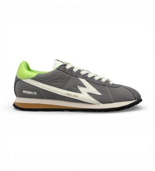MOA Concept para hombre. FL210 Zapatillas Flash gris (44), Plano, Cordones, Casual