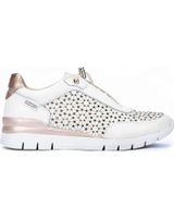 de pikolinos pikolinos cantabria w4r-6584 zapatilla deportiva de piel perforada nata