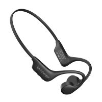 auriculares blitzwolf auriculares bluetooth bw-bts8 de conduccion osea con memoria integrada de 32 gb impermeables con