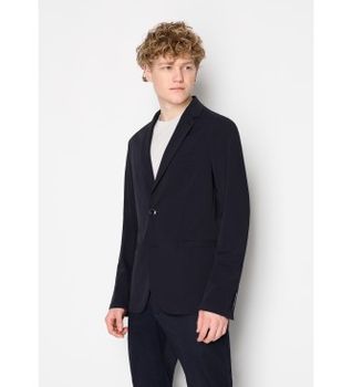 A|X Armani Exchange para hombre. 8NZG49ZNYZZ1583 Americana clássic marino (42), Casual, Clásico, Poliamida