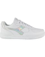 de diadora diadora raptor low mirror wn c9899 zapatillas 177709 blanco-plata