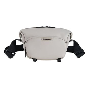 Bolsa de hombro Vanguard Veo Lite S4L CM compartimento tablet y protección RFID crema