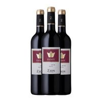zion vino tinto estate galilee 75 cl pack de 3 unidades