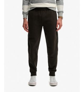 Superdry para hombre. M7011323A Pantalón Essential Logo verde (M), Casual, Algodón