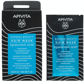 Apivita Hair Mask Mascarilla Capilar Hidratante 20 ml