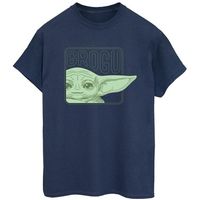 disney camiseta manga larga the mandalorian para mujer