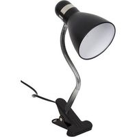 bel air home - flexo de escritorio con pinza sicion - estilo clasico - negro