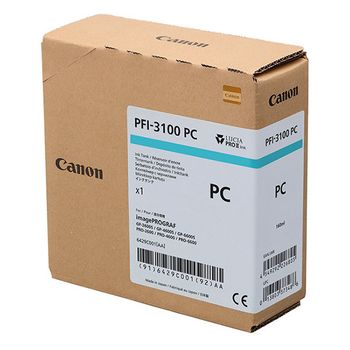 Canon PFI-3100PC cartucho de tinta foto cian (original)