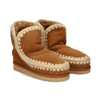 mou botines planos mujer - marron talla 40