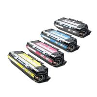 compatible multipack hp colour laserjet 3550 printer toner cartridges 4 pack -q2670a