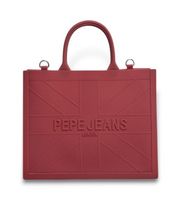 pepe jeans para mujer pl0300031 bolso gabrielle rojo osfa casual poliuretano