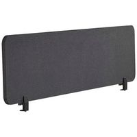 panel separador gris oscuro 160 x 40 cm poliester pet pantalla acustica oficina wally