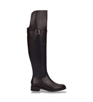 wonders para mujer c-549056175792 botas de piel codigree 90 negro 37 plano cremallera casual clasico