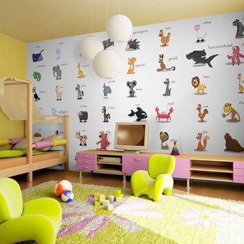 Fotomural Xxl - Learning By Playing (animals)