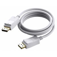 cable displayport vision tc 2mdp 2 m macho a macho blanco